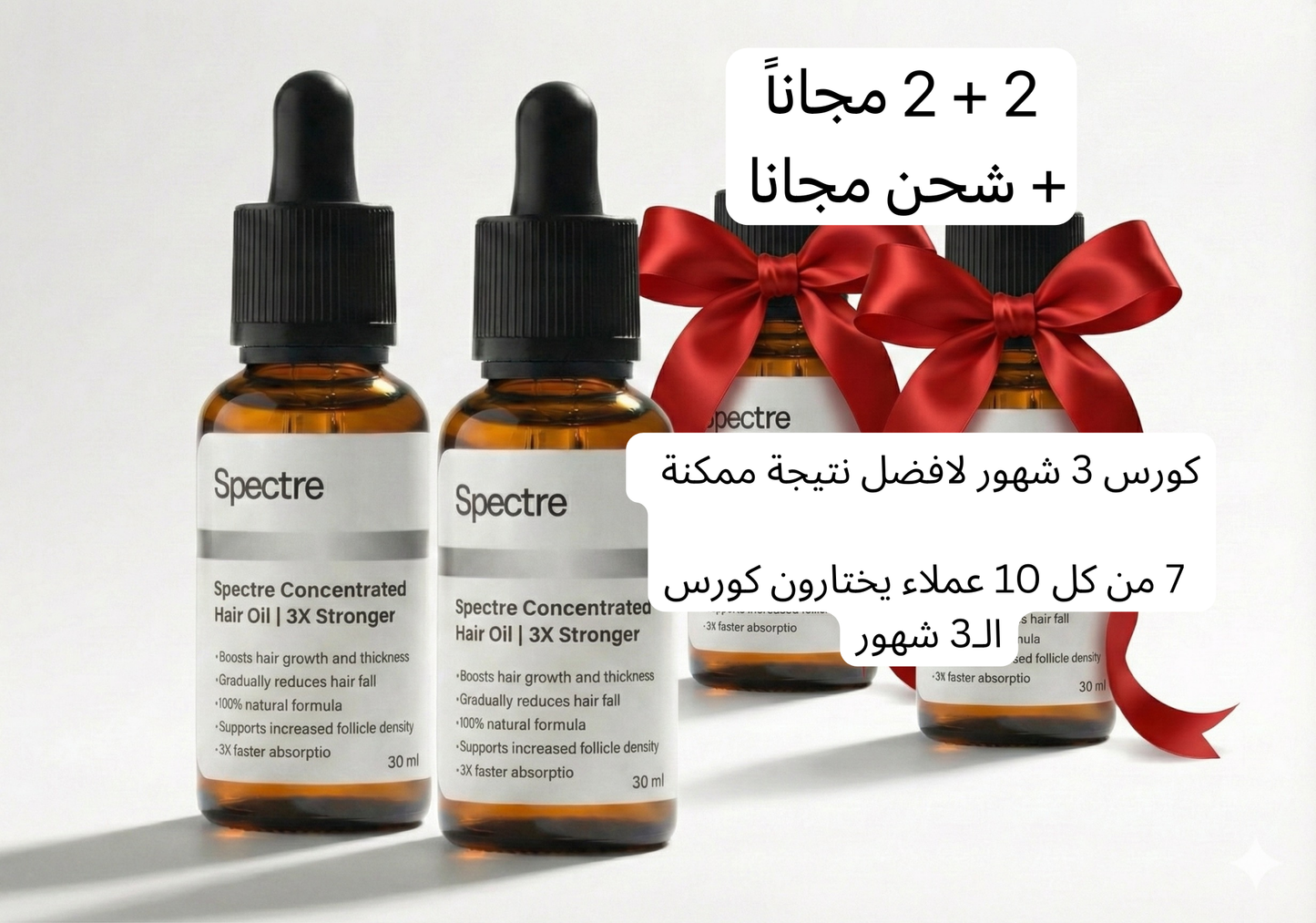 زيت سبيكتر™ | لمنطقة خط الشعر